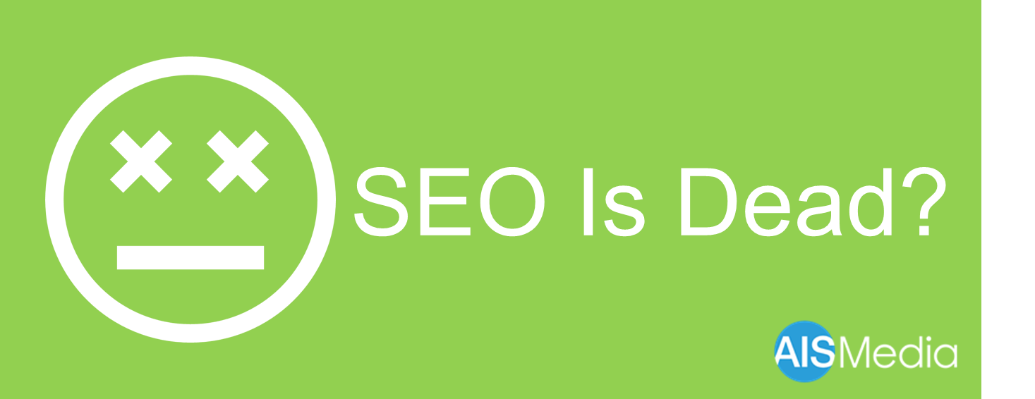 SEO Is Dead graphic