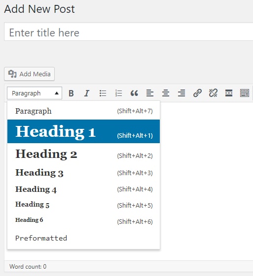 how to use h1 tags for seo content writing
