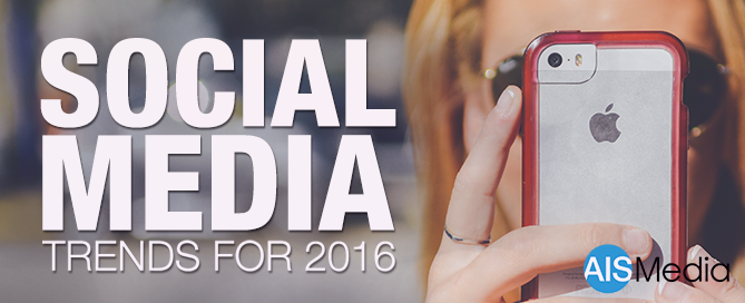 Social Media Trends 2016