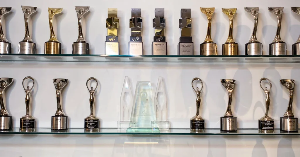 Davey, w3, Communicator and UpCity awards at AIS Media, an award-winning digital marketing agency.