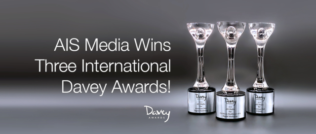 AIS Media Wins Three Davey Awards in digital strategies