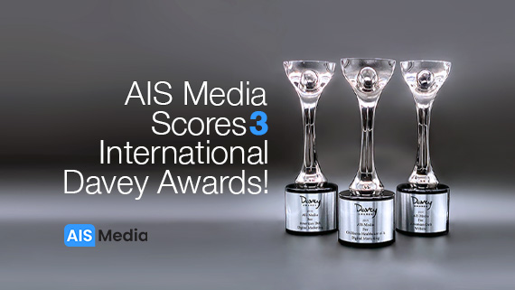 AIS Media Scores 3 Davey Awards for Digital Markeitng Success