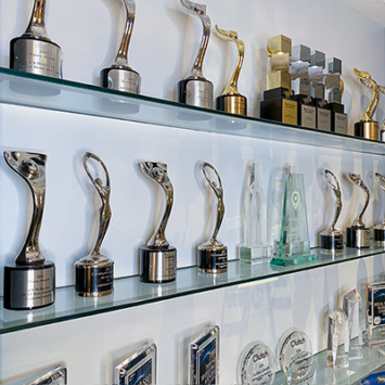 AIS Media award winning digital marketing agency - award wall