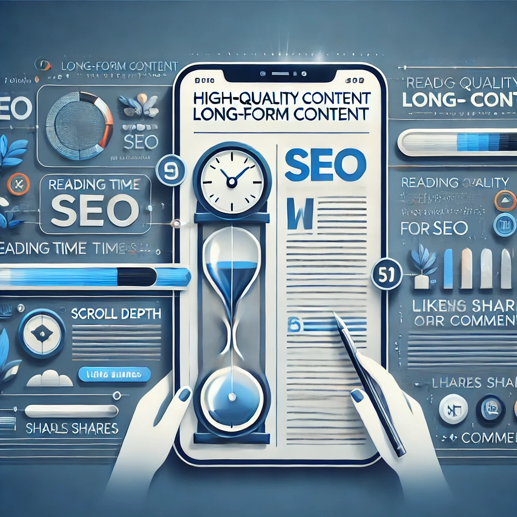 High-Quality, Long-Form Content lifts SEO rankings